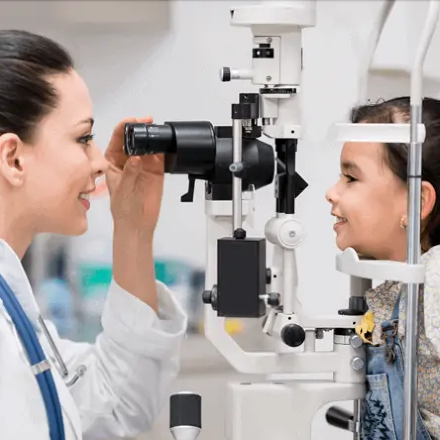 pediatric eye exam in Durham
